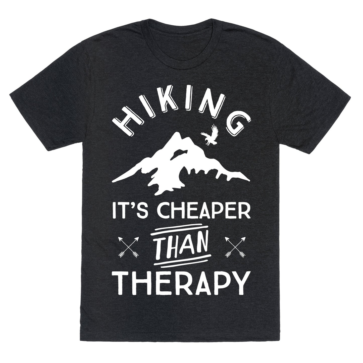 Hiking It's Cheaper Than Therapy Unisex Triblend Tee