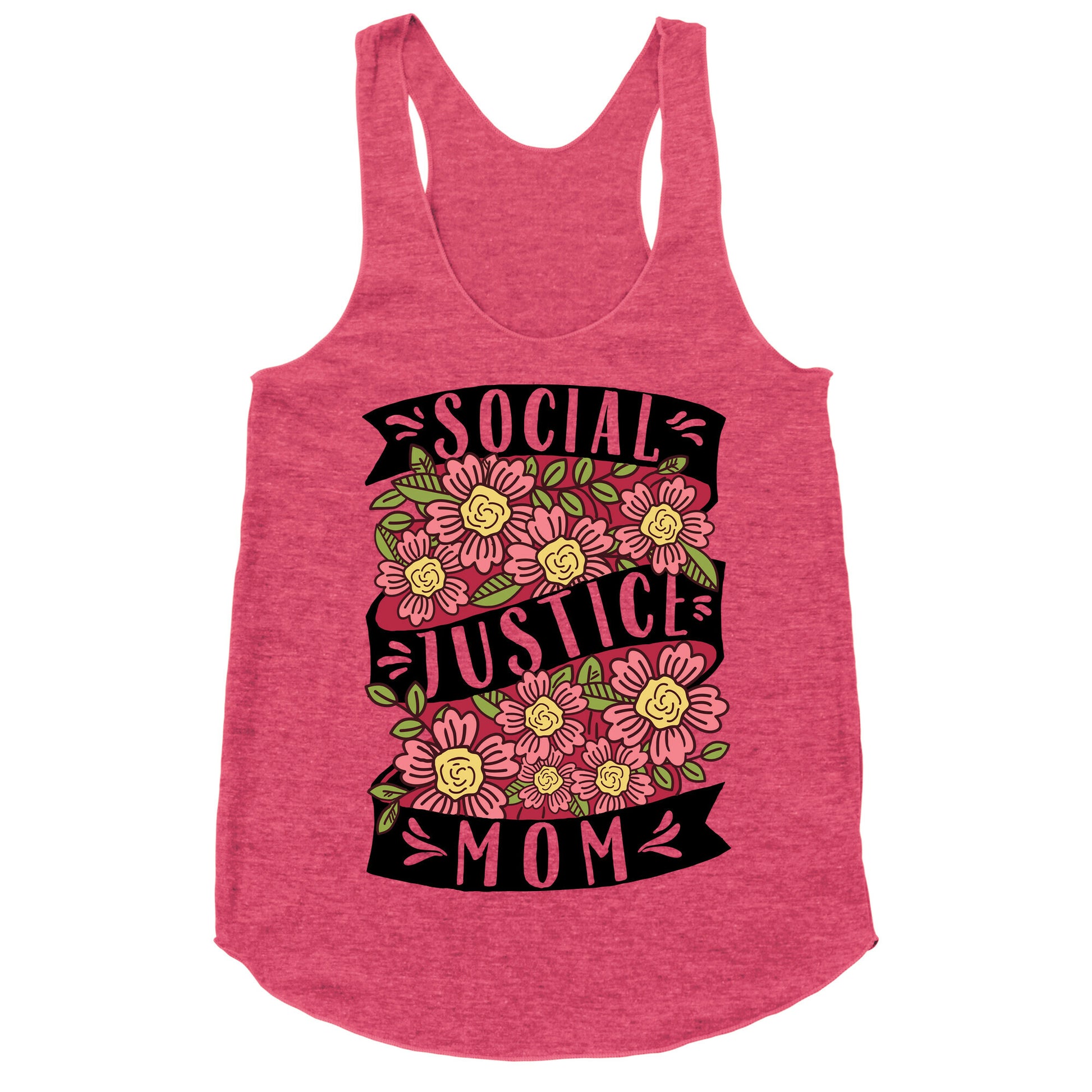 Social Justice Mom Racerback Tank