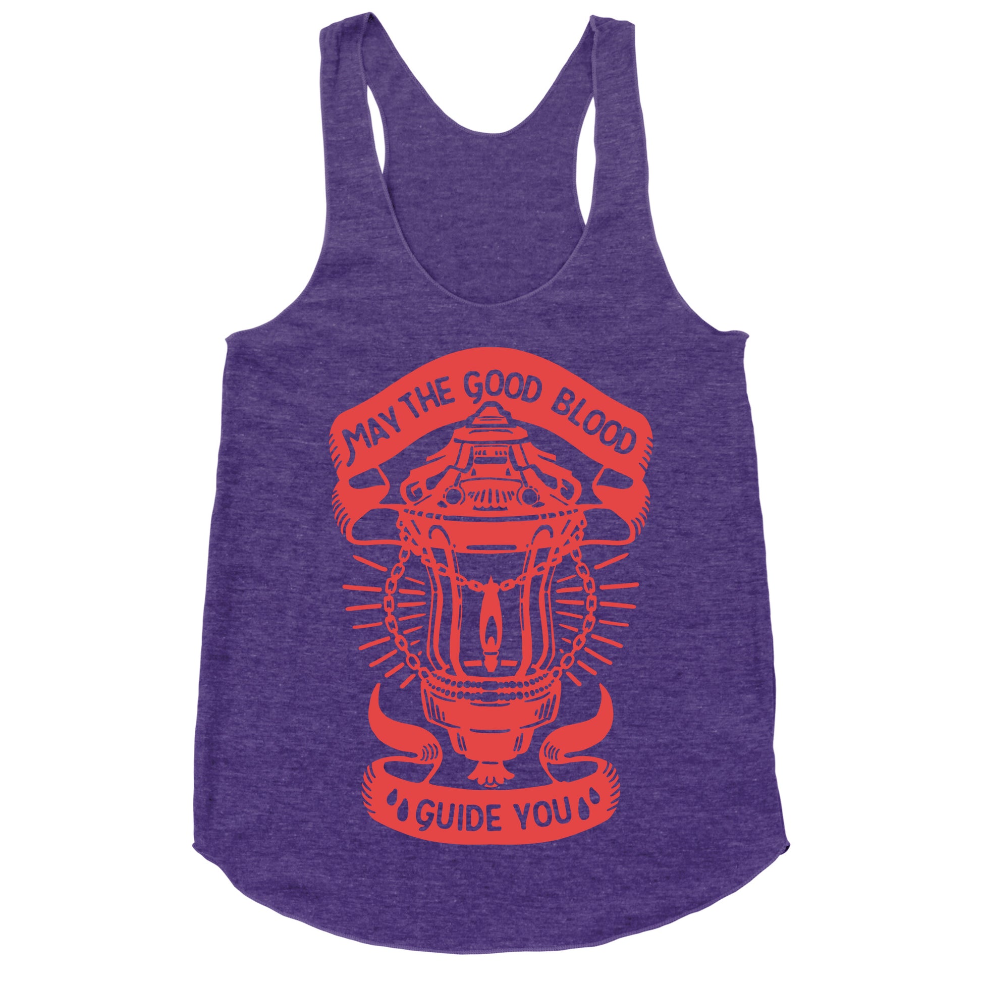 May The Good Blood Guide You Racerback Tank