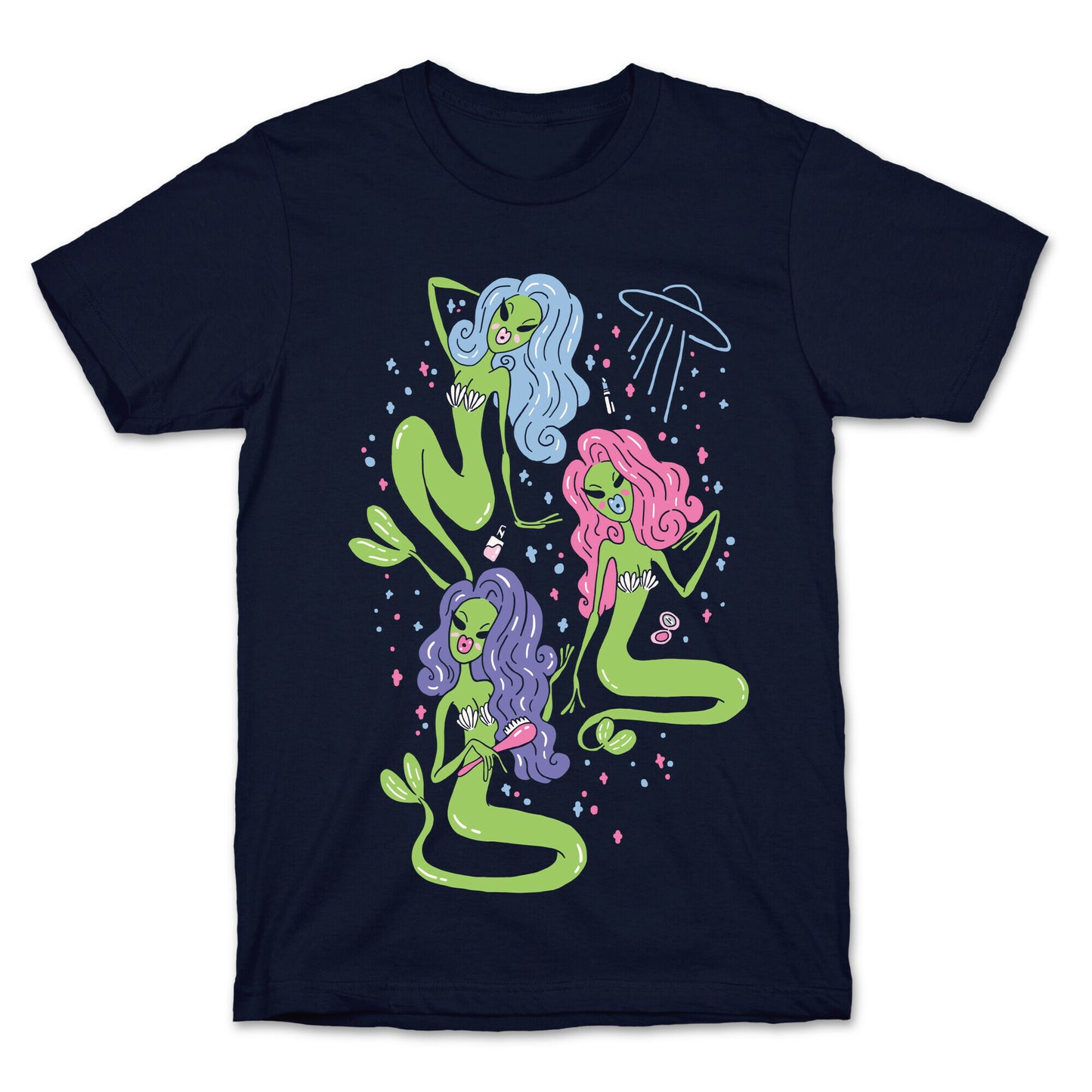 Mermaid Martians T-Shirt
