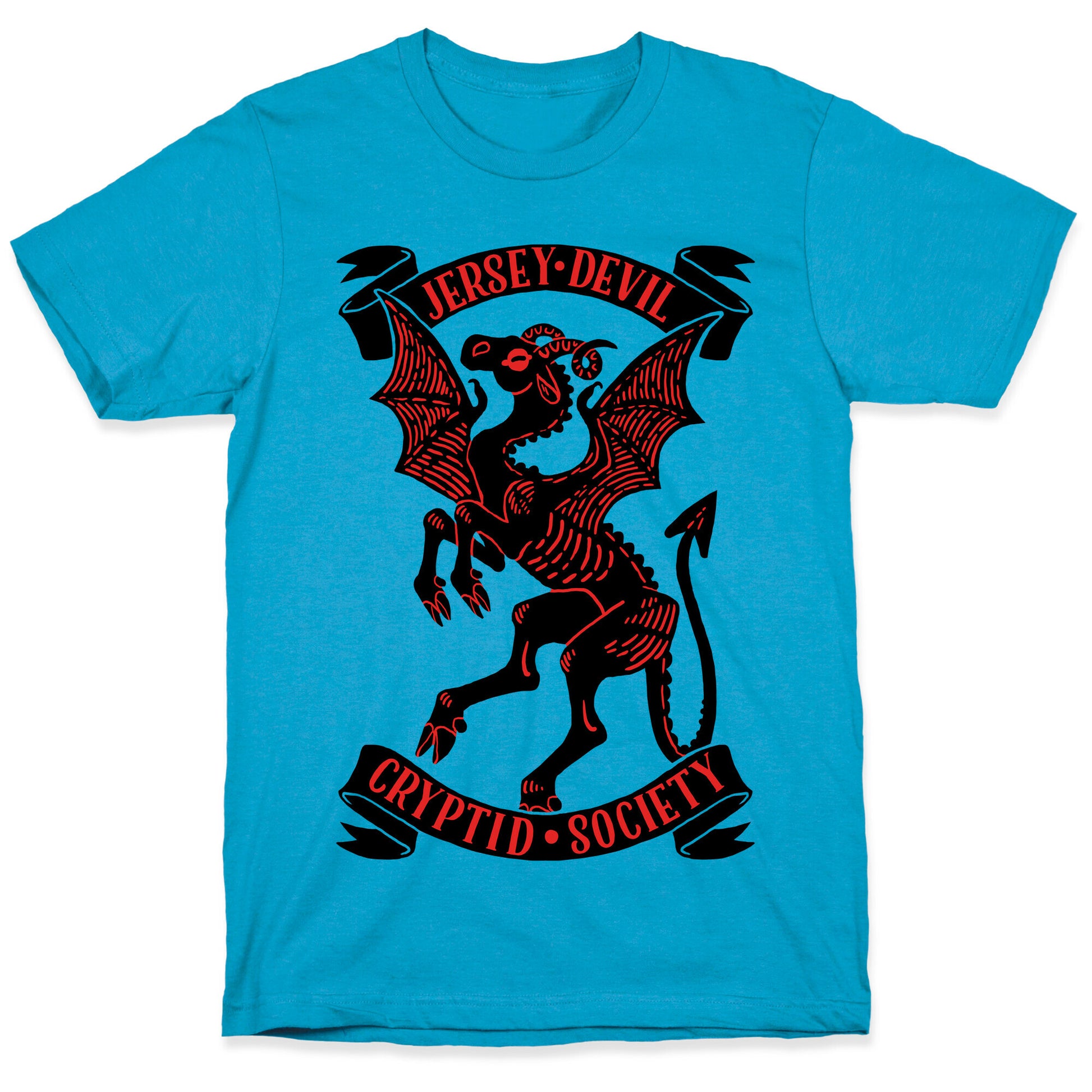Jersey Devil Cryptid Society Unisex Triblend Tee