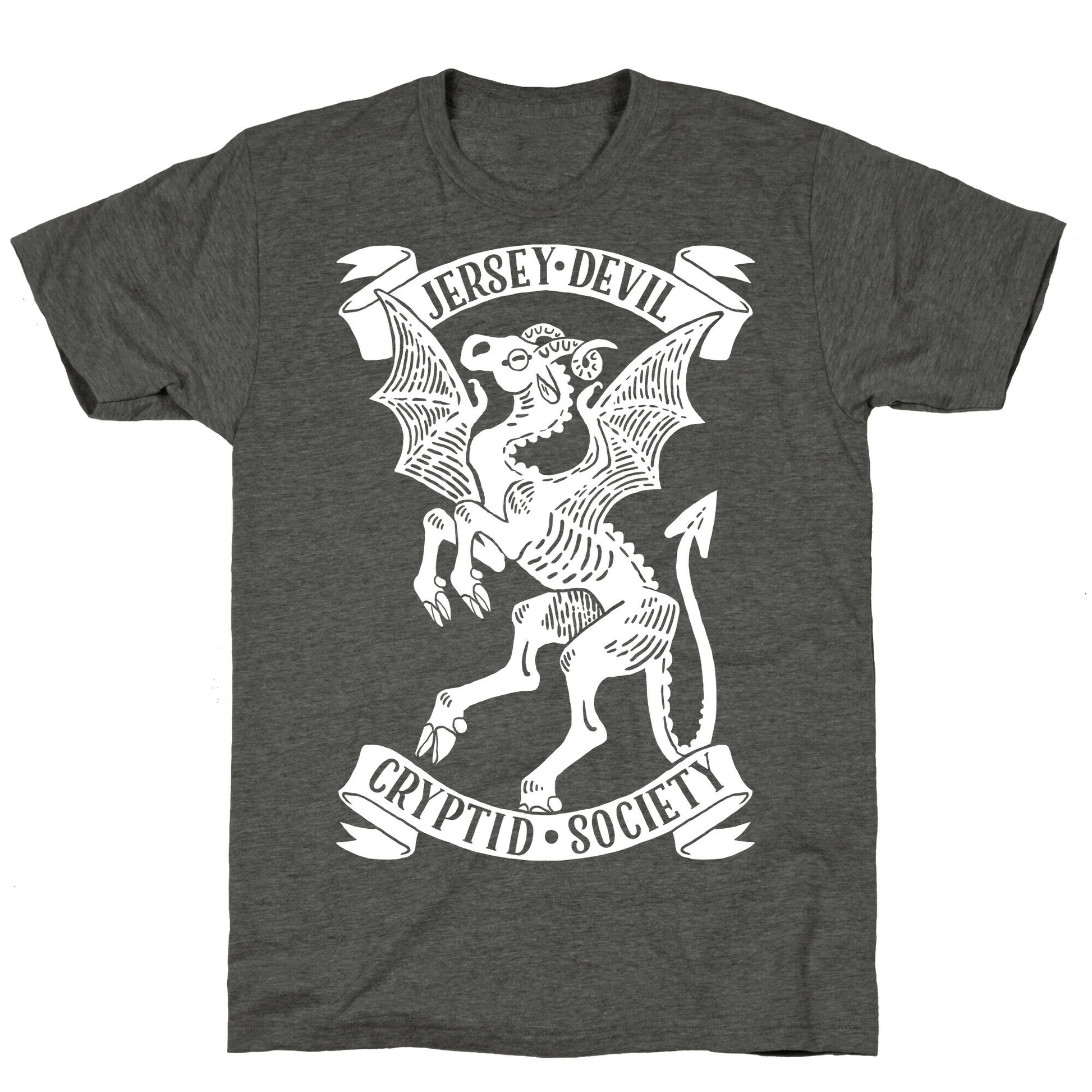 Jersey Devil Cryptid Society Unisex Triblend Tee