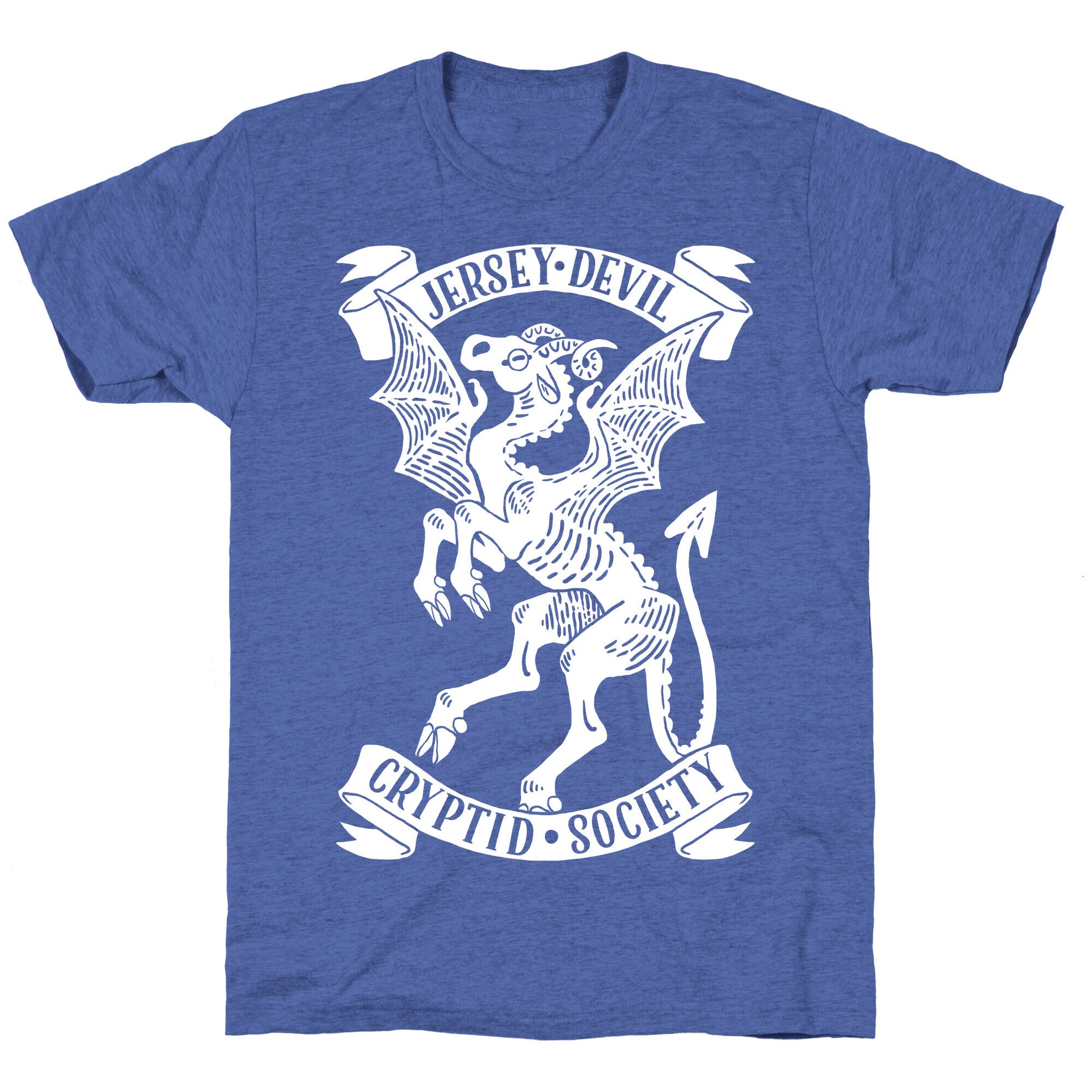 Jersey Devil Cryptid Society Unisex Triblend Tee