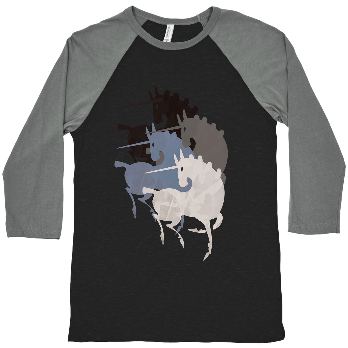 Unicorns Of The Apocalypse Baseball Tee