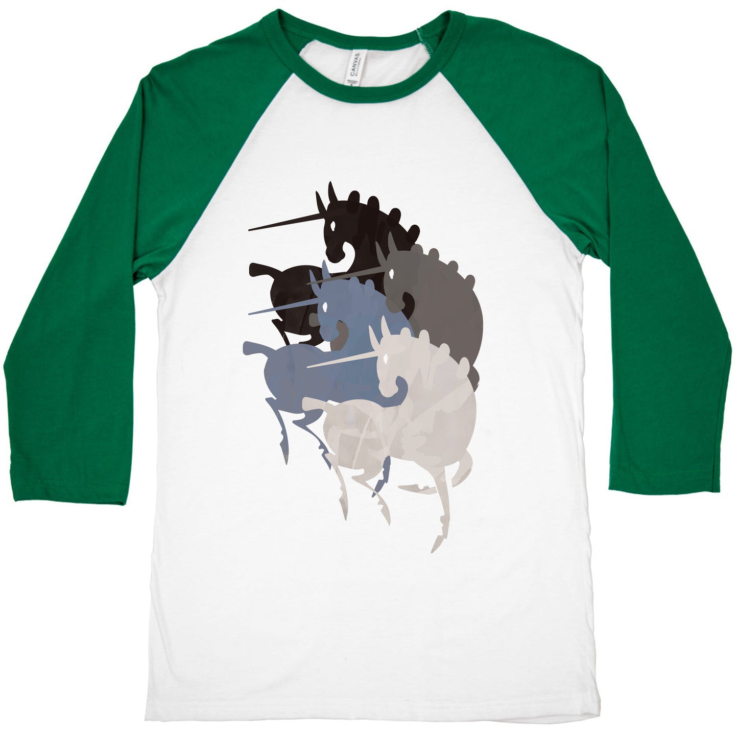 Unicorns Of The Apocalypse Baseball Tee