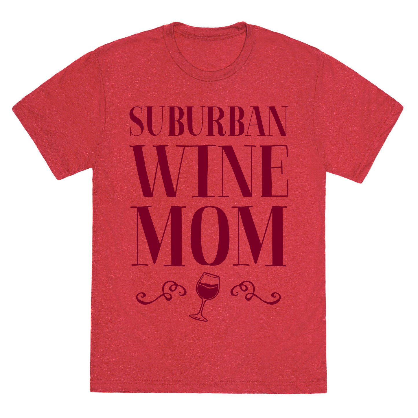 Suburban Wine Mom Unisex Triblend Tee