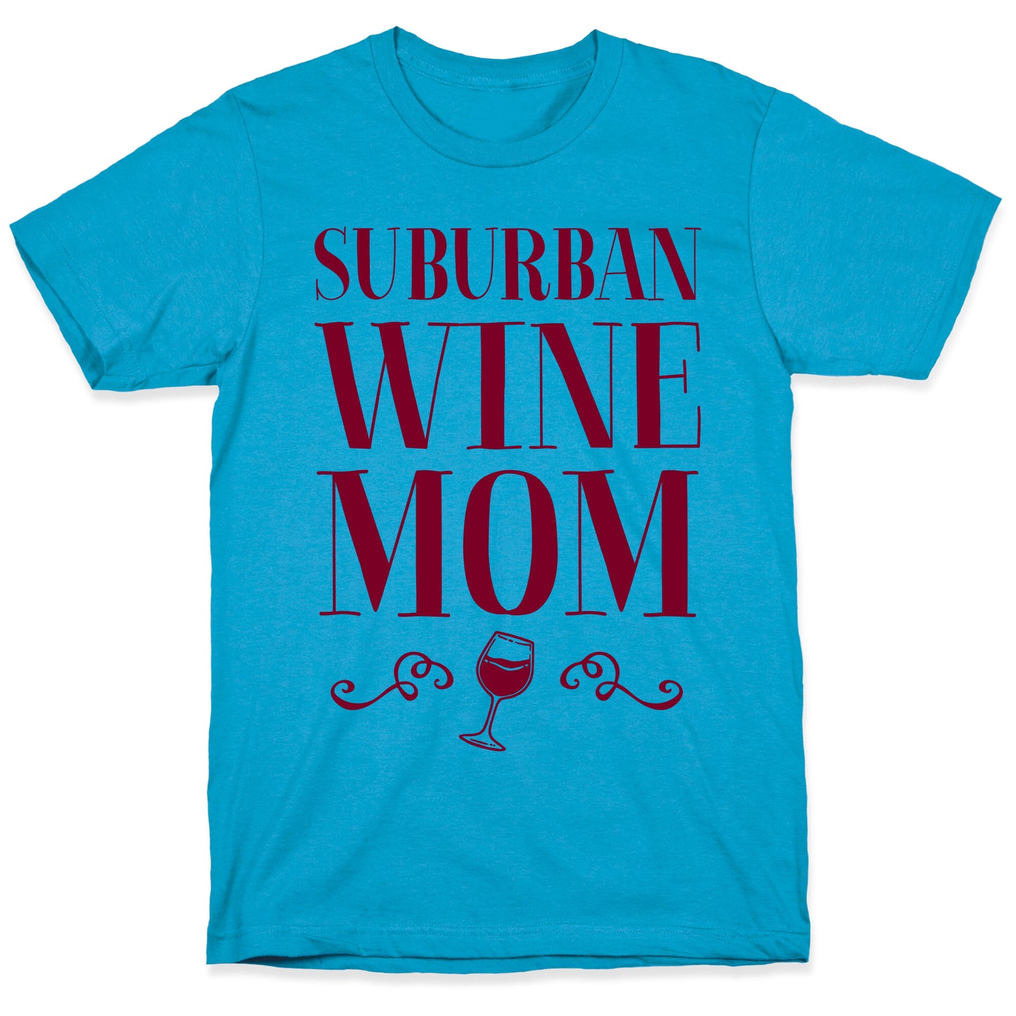 Suburban Wine Mom Unisex Triblend Tee
