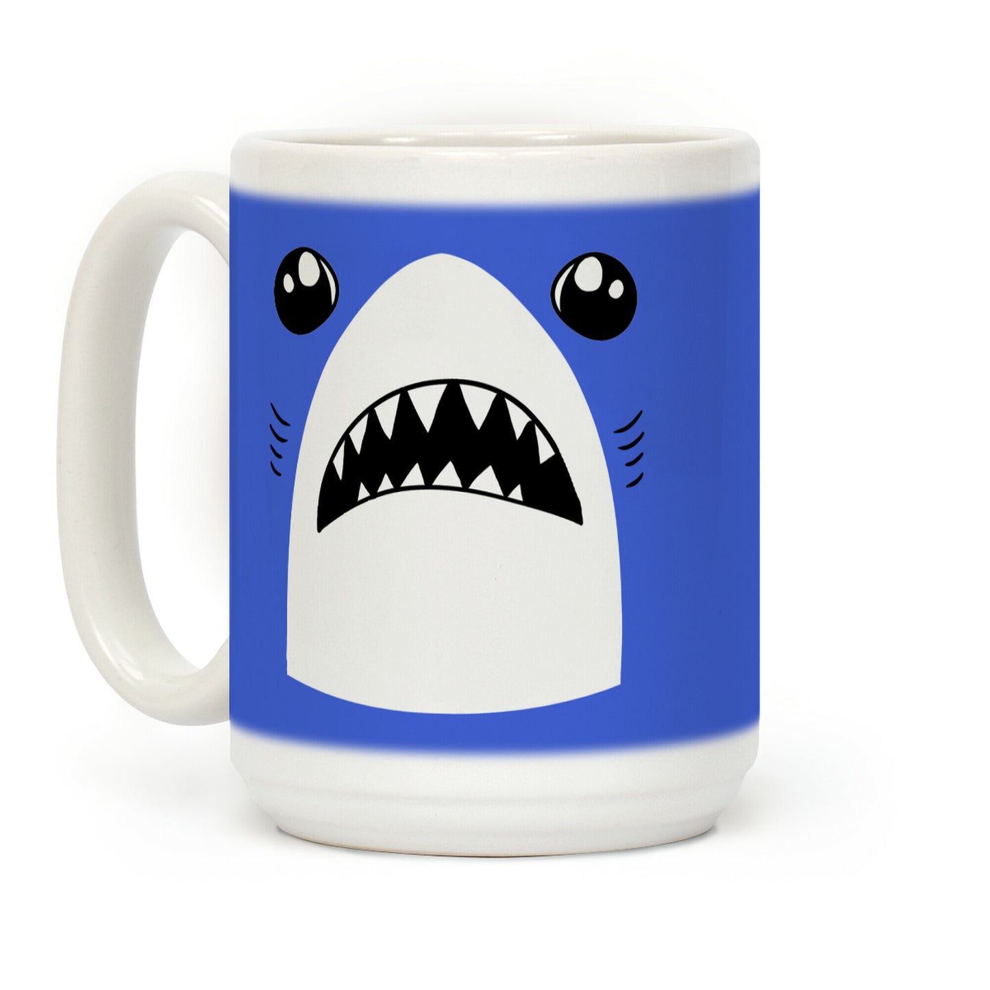 Left Shark Face Coffee Mug