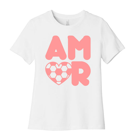 Soccer Amor Women's Cotton Tee
