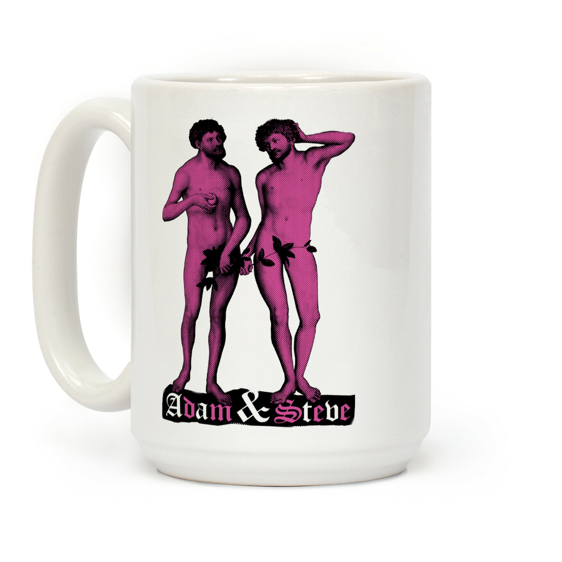 Adam and Steve Coffee Mug