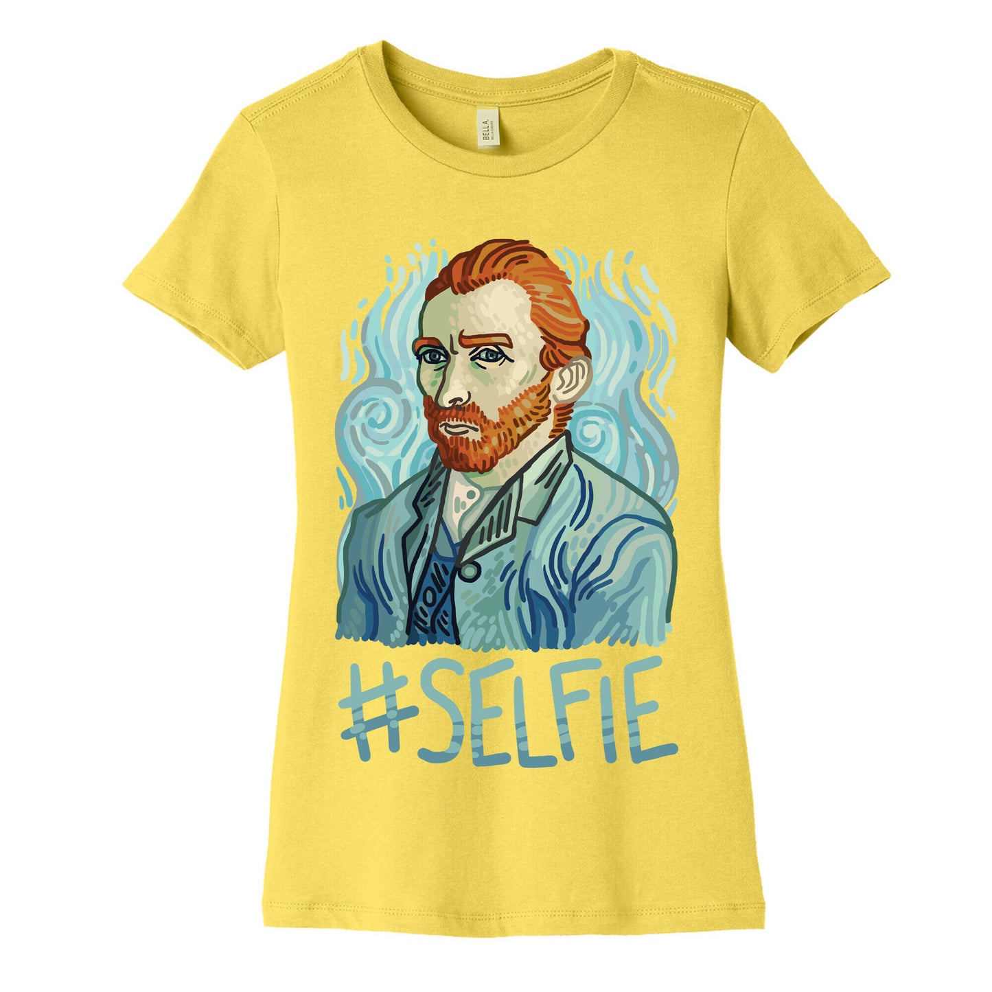 Van Gogh Selfie Women's Cotton Tee