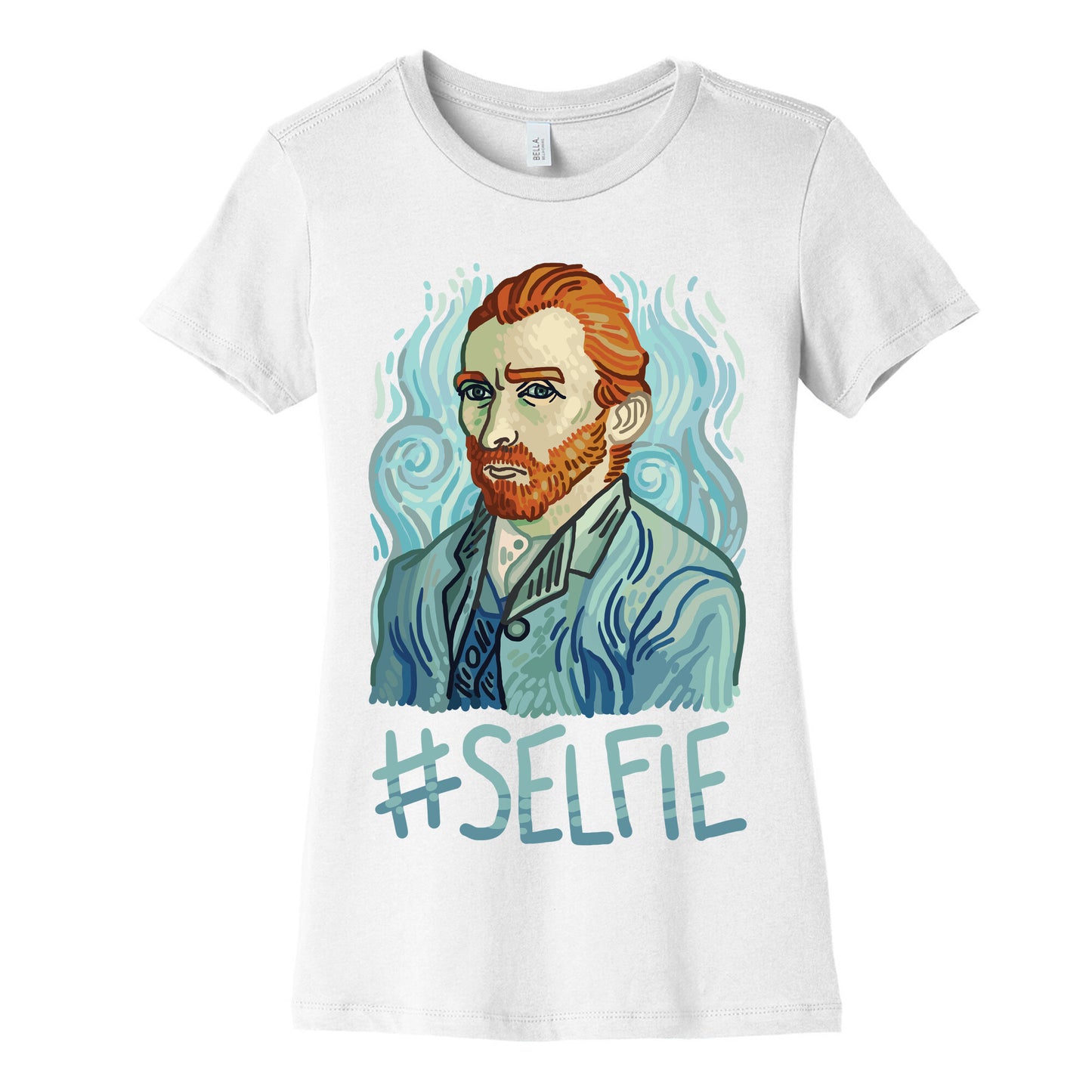 Van Gogh Selfie Women's Cotton Tee