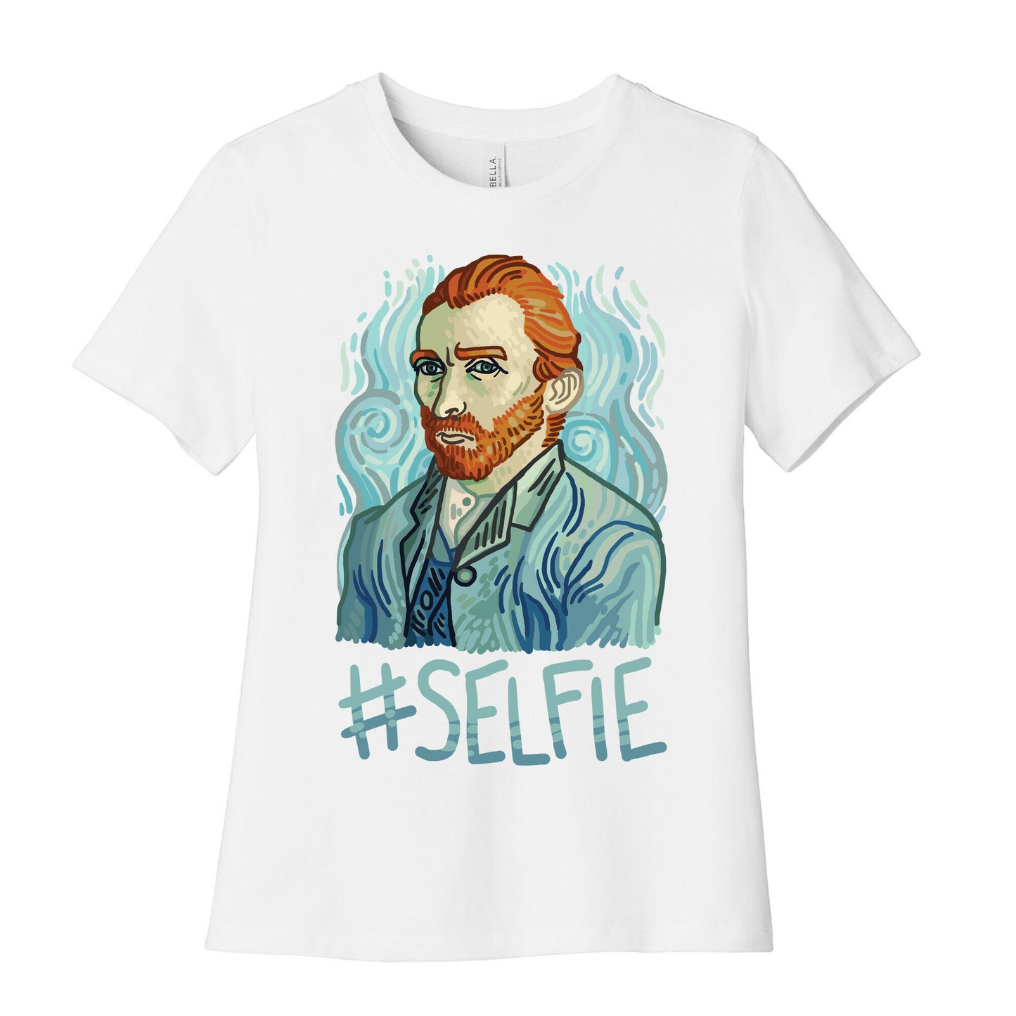 Van Gogh Selfie Women's Cotton Tee