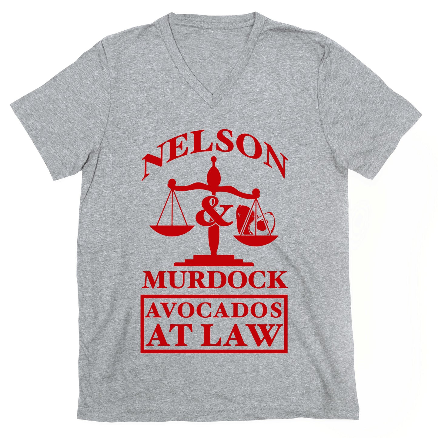 Nelson & Murdock Avocados At Law V-Neck