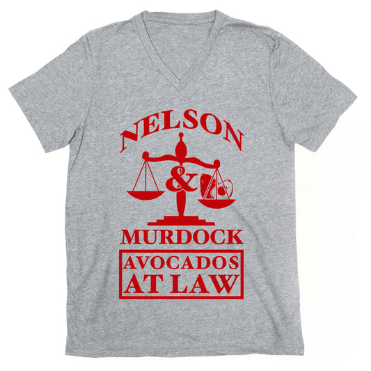 Nelson & Murdock Avocados At Law V-Neck