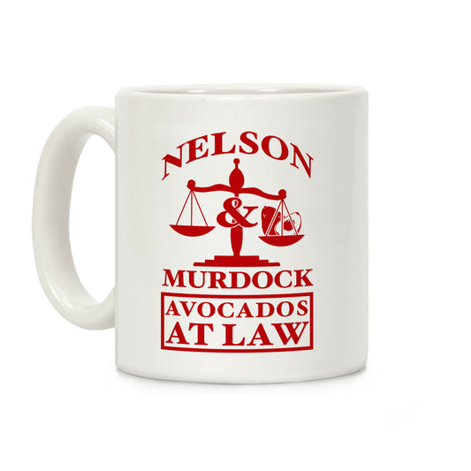Nelson & Murdock Avocados At Law Coffee Mug