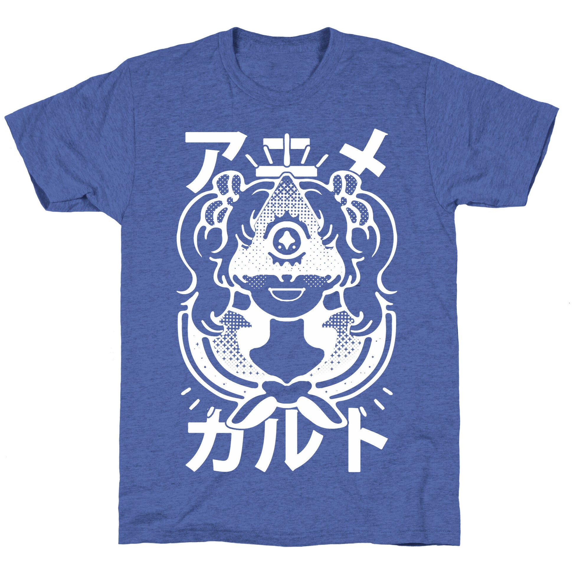 Anime Illuminati Cult Unisex Triblend Tee