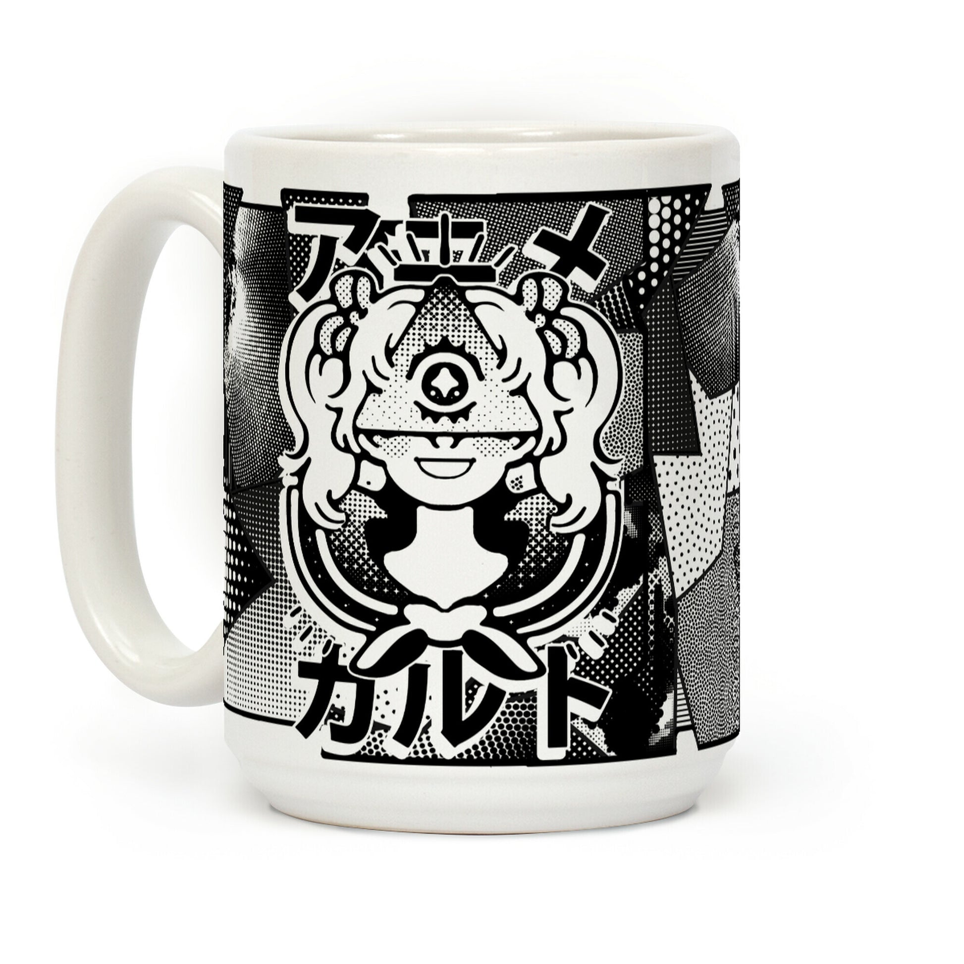 Anime Illuminati Cult Coffee Mug