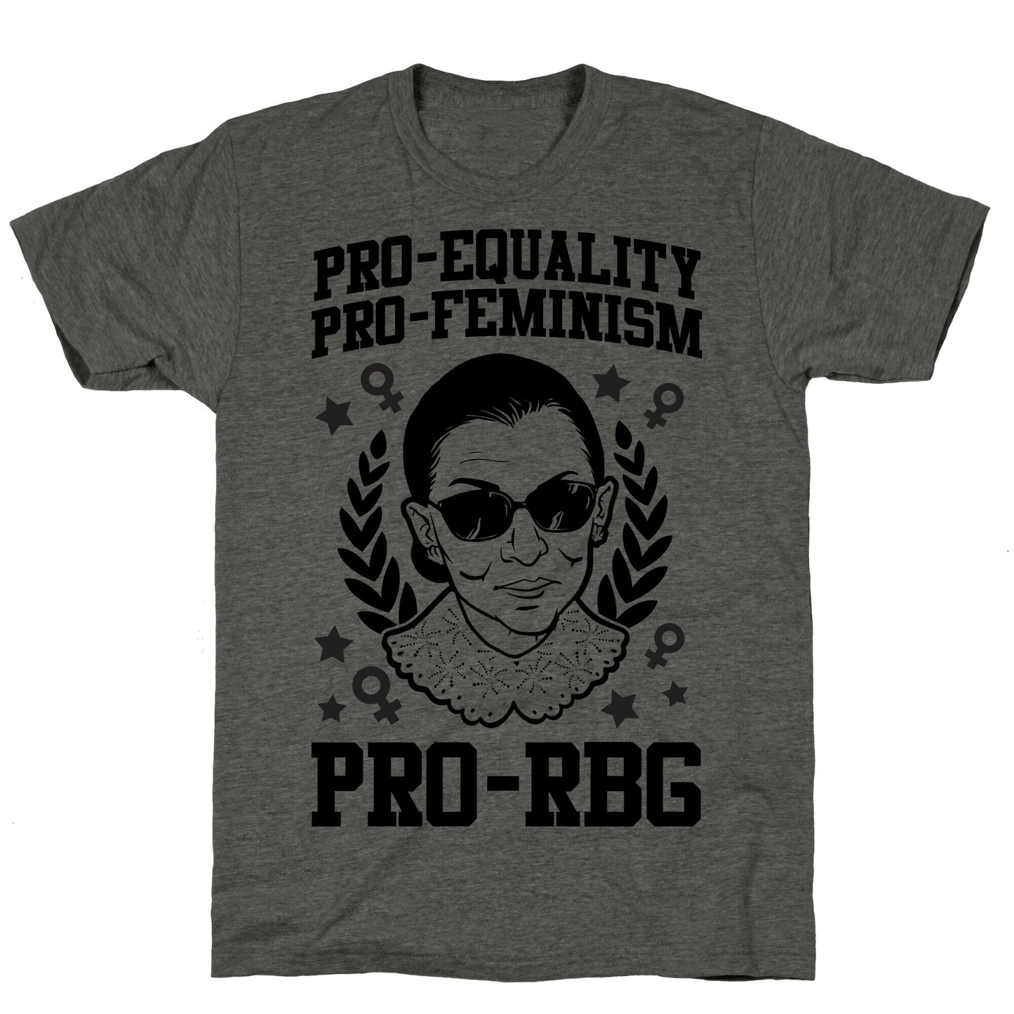 Pro-Equality Pro-Feminism Pro-RBG Unisex Triblend Tee