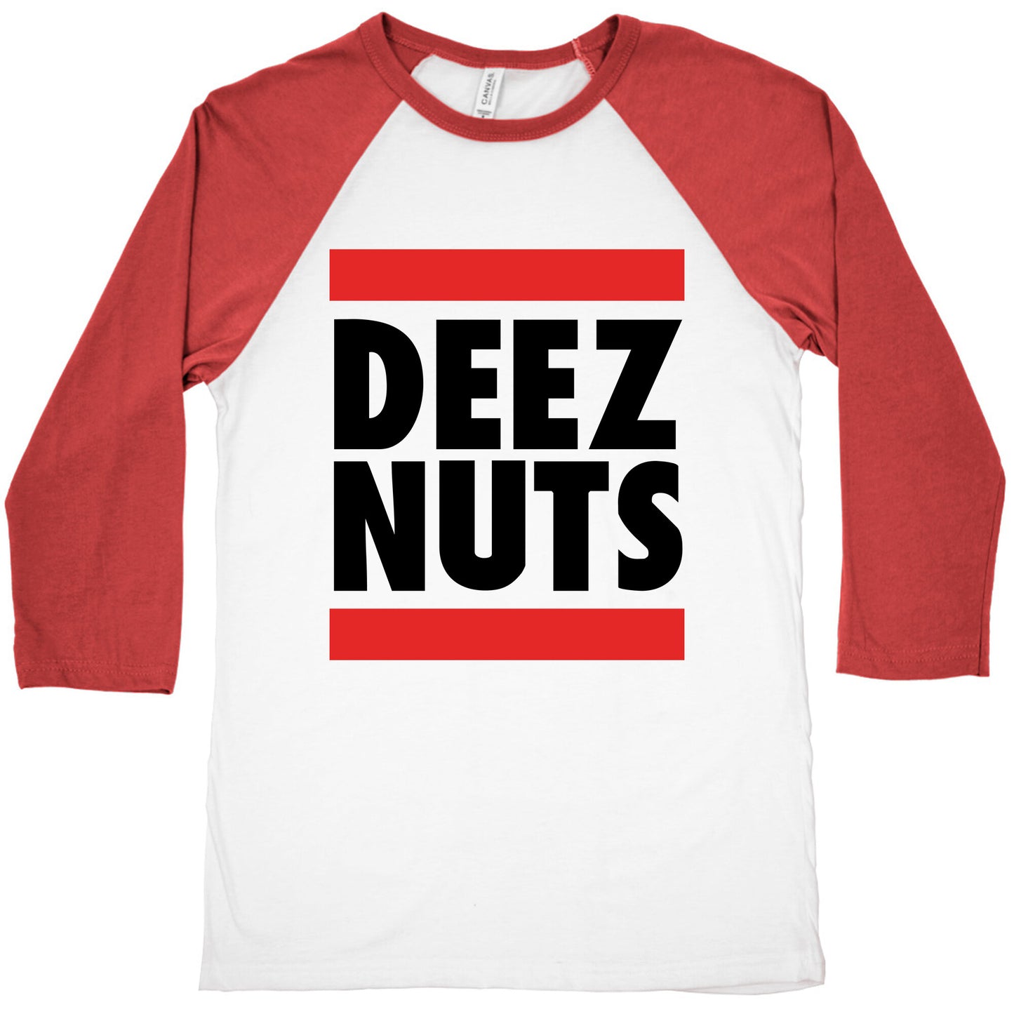 Deez Nuts (DMC Parody) Baseball Tee