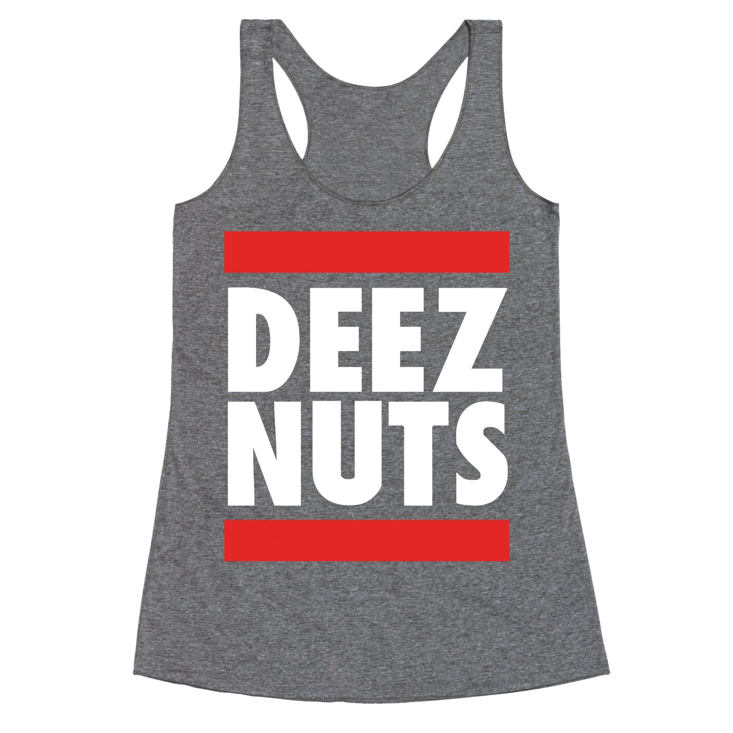 Deez Nuts (DMC Parody) Racerback Tank
