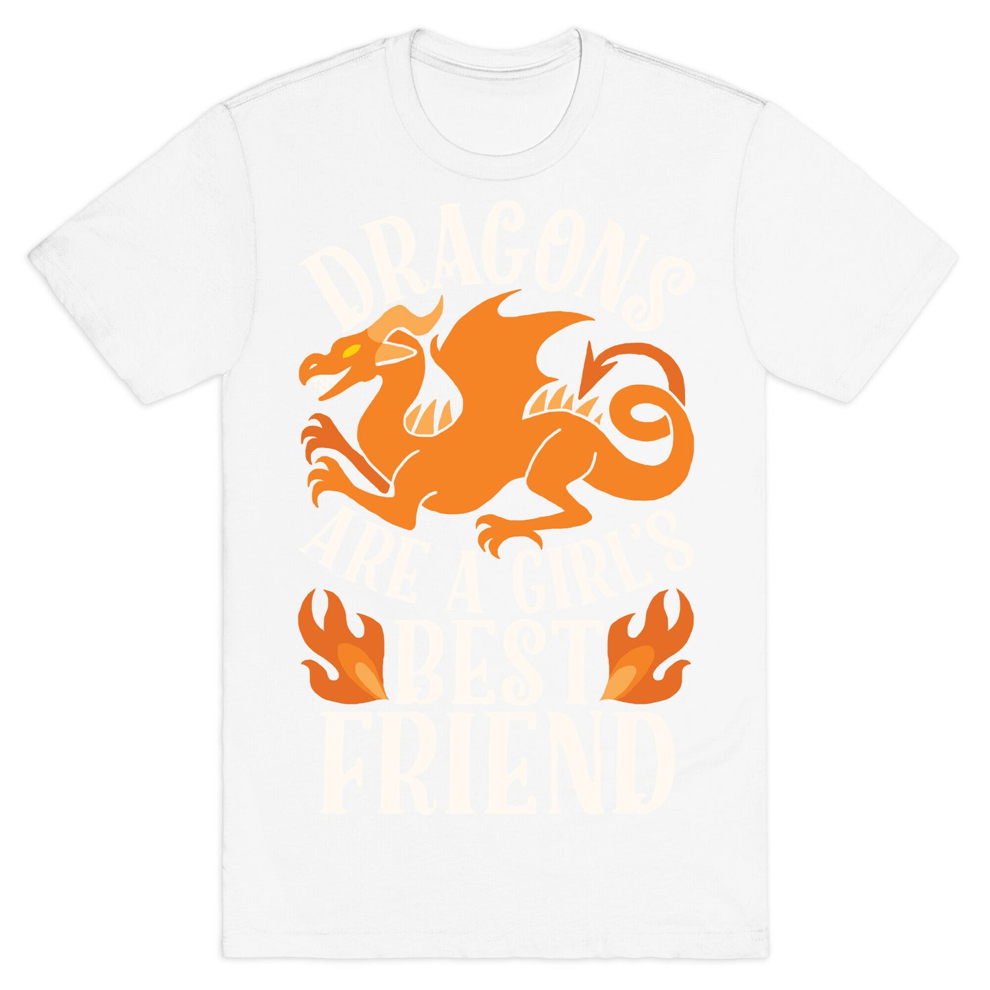 Dragons Are A Girl's Best Friend T-Shirt