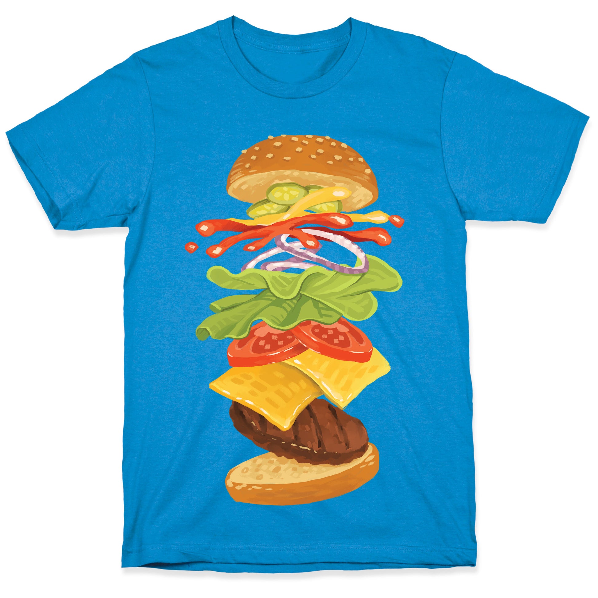 Anatomy Of A Burger T-Shirt
