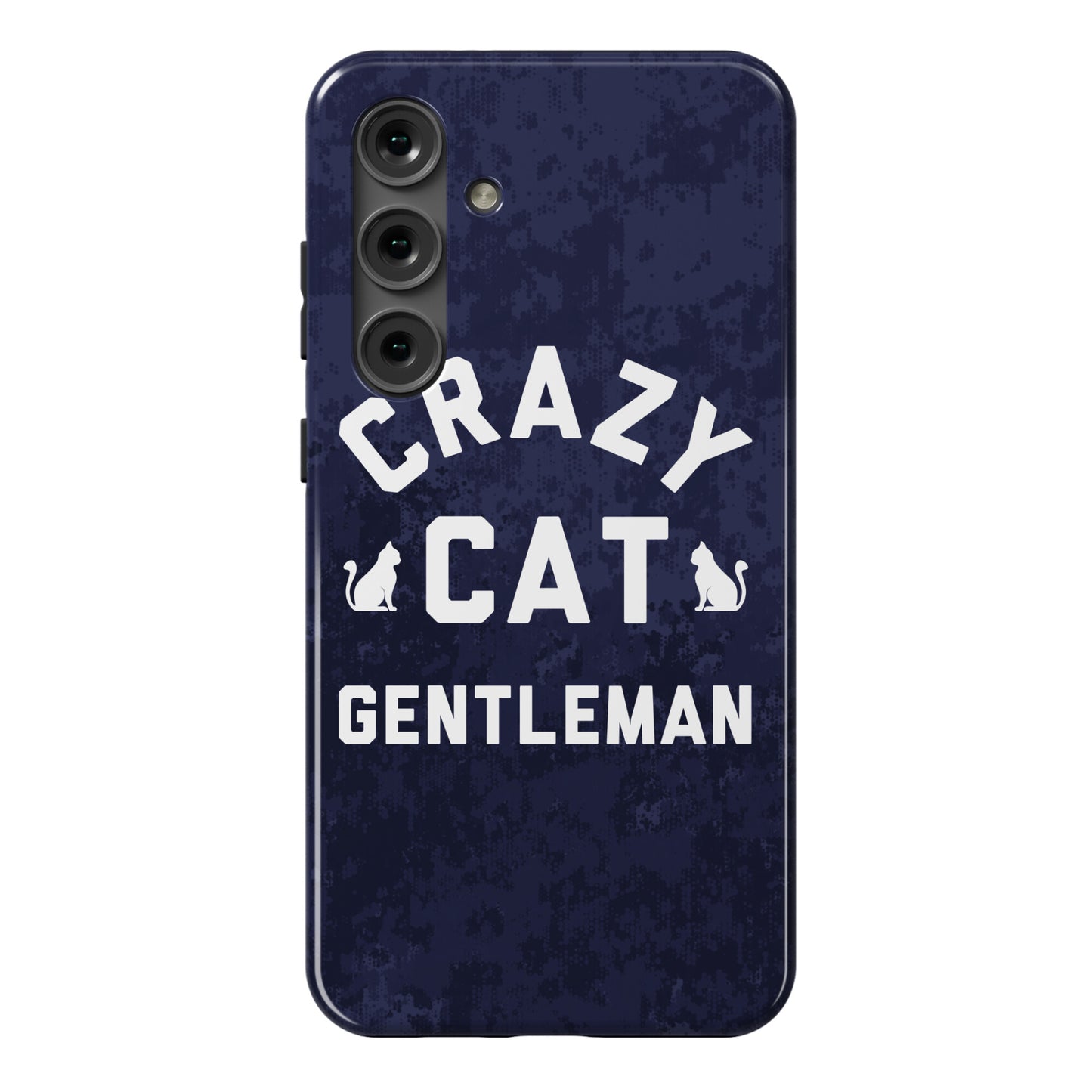 Crazy Cat Gentleman Phone Case