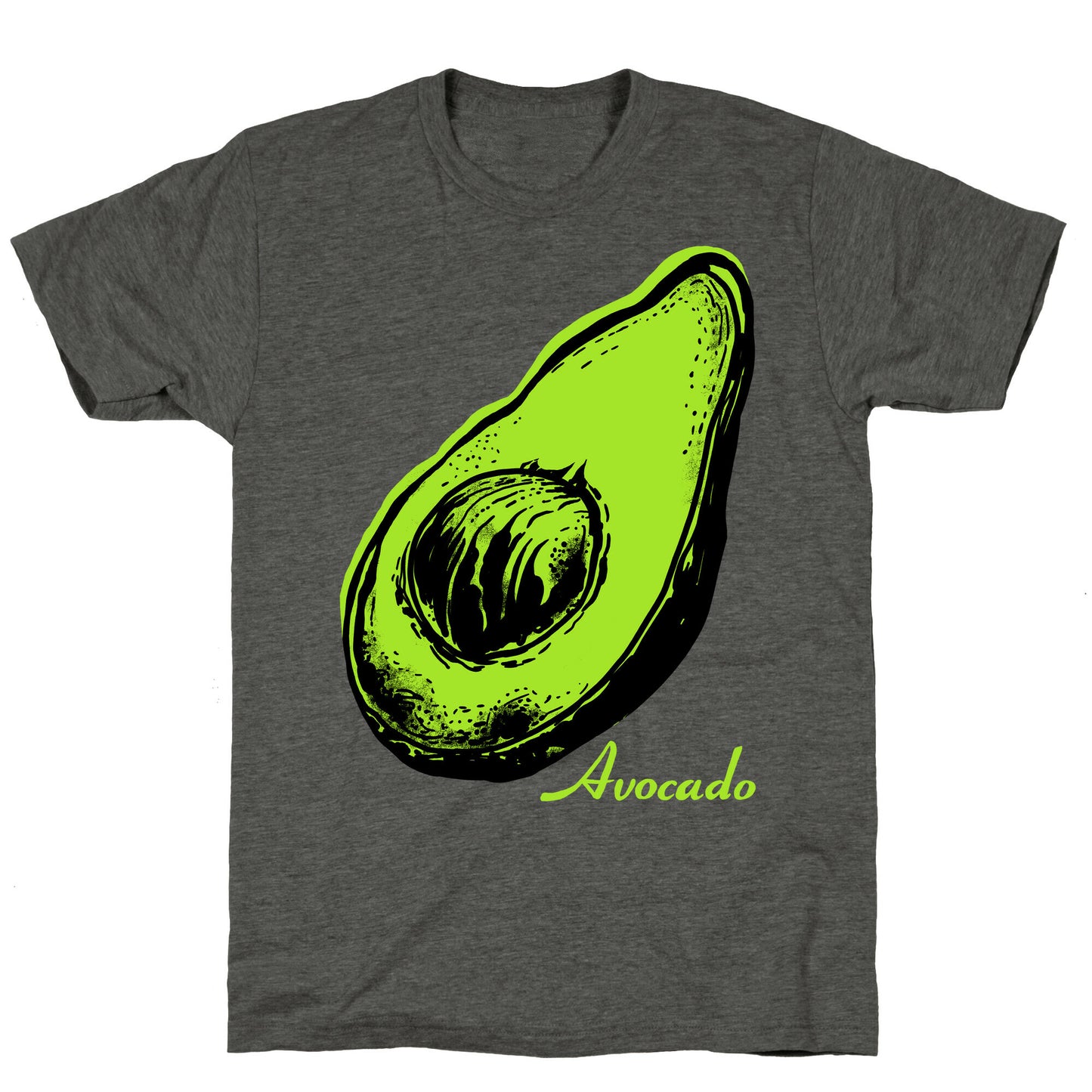 Pop Art Avocado Unisex Triblend Tee
