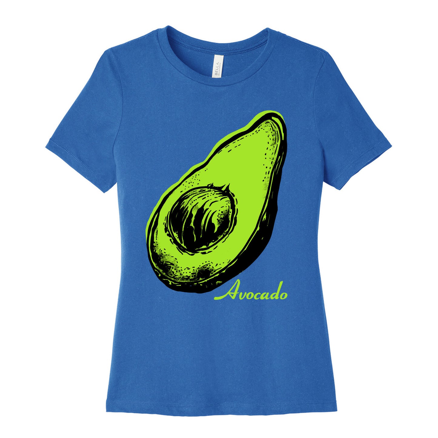 Pop Art Avocado Women's Cotton Tee