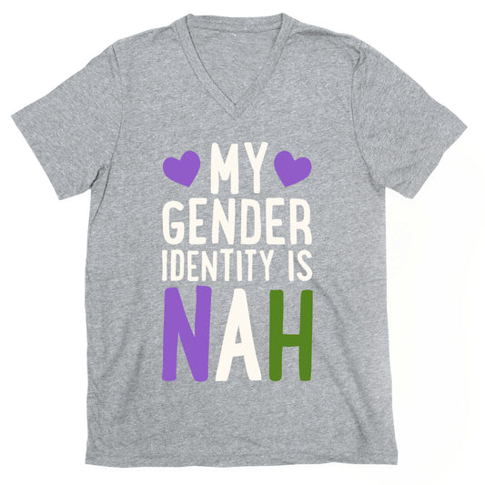 My Gender Identity Is Nah V-Neck