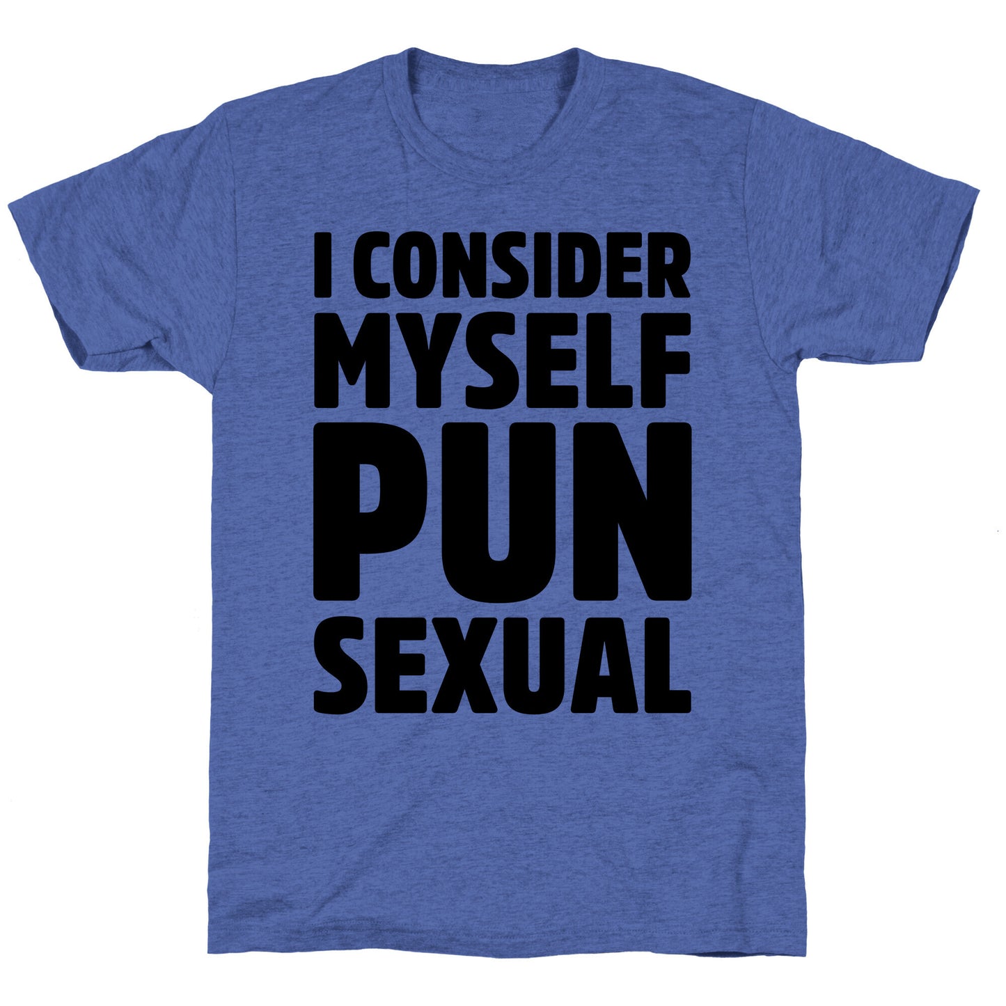 I Consider Myself PUN-Sexual Unisex Triblend Tee