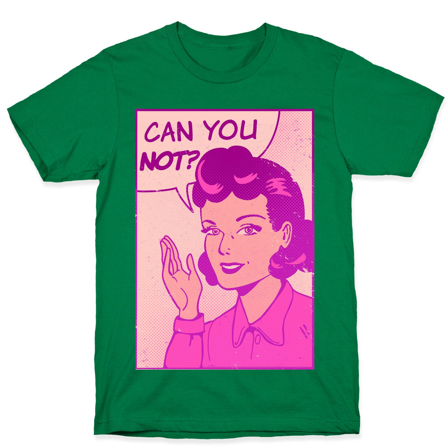 Can You Not Vintage Comic Panel T-Shirt