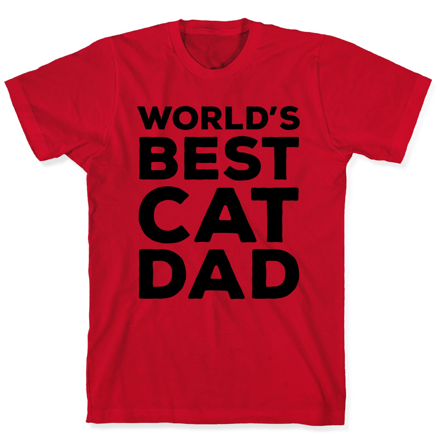 World's Best Cat Dad T-Shirt