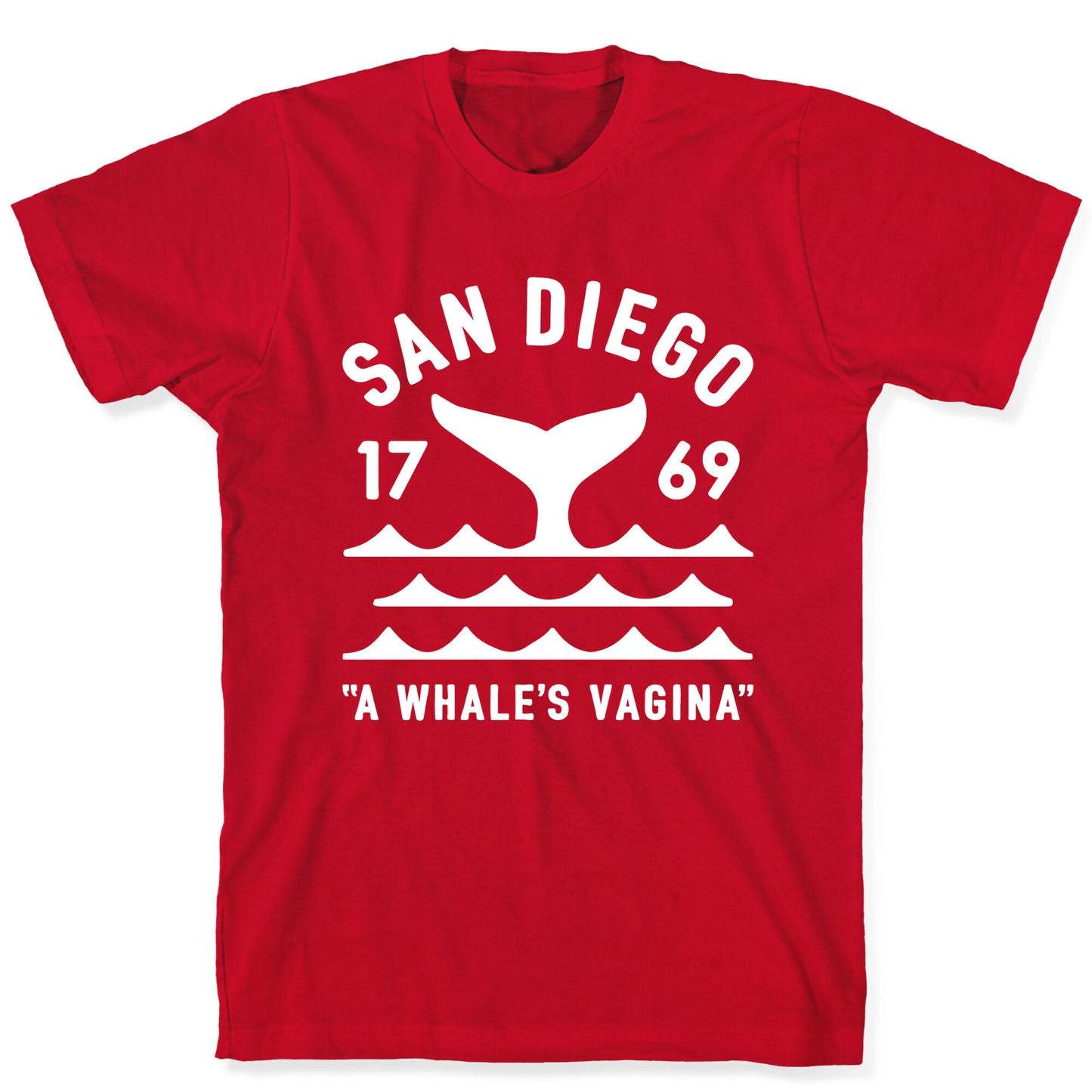 San Diego A Whale's Vagina T-Shirt