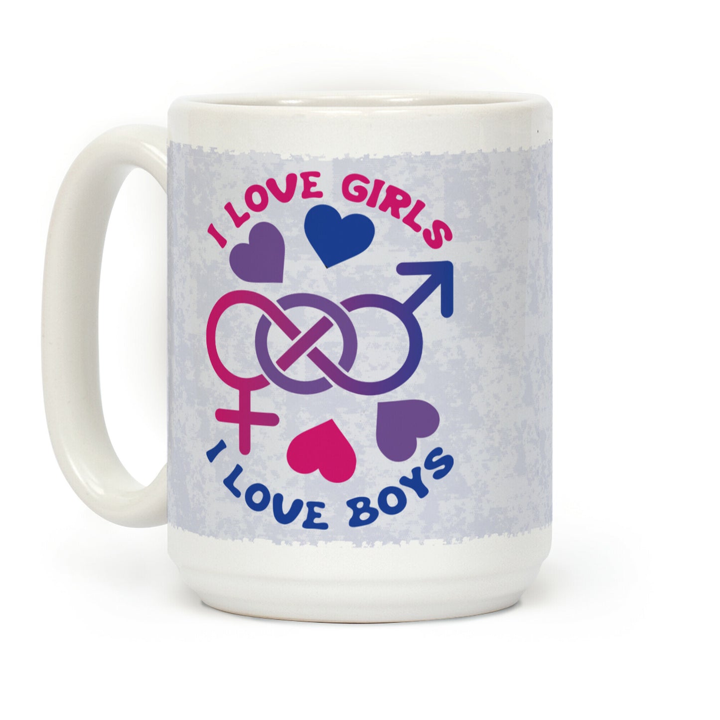 I Love Girls I Love Boys Coffee Mug
