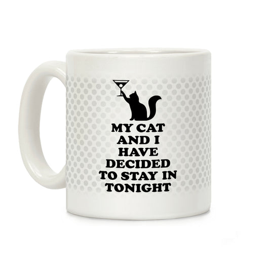 My Cat And I Coffee Mug