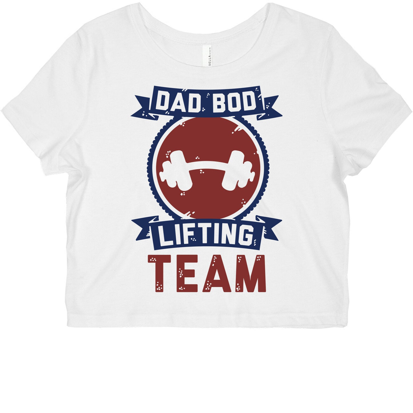 Dad Bod Lifting Team Graphic Baby Tee