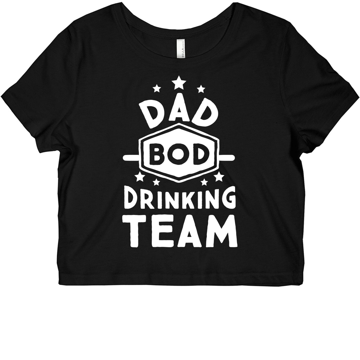 Dad Bod Drinking Team Graphic Baby Tee