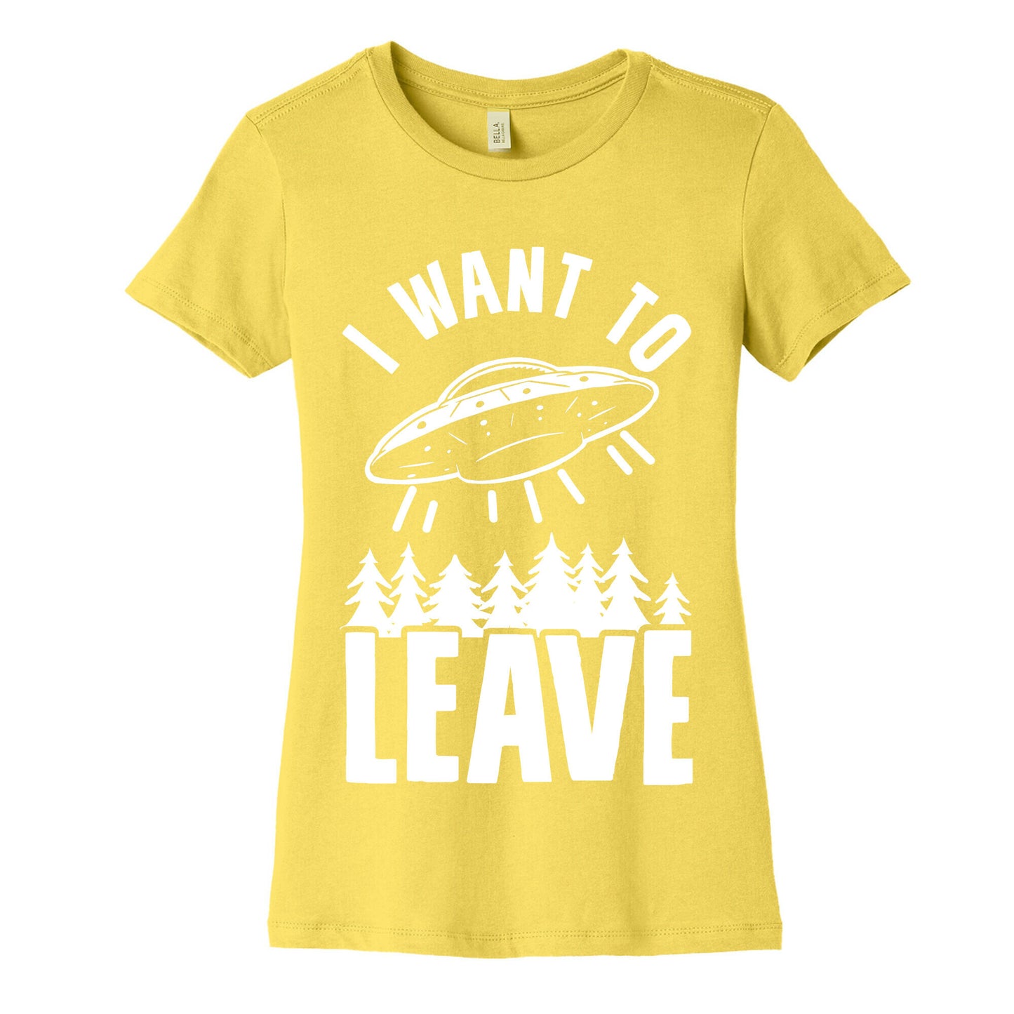 I Want To Leave Women's Cotton Tee