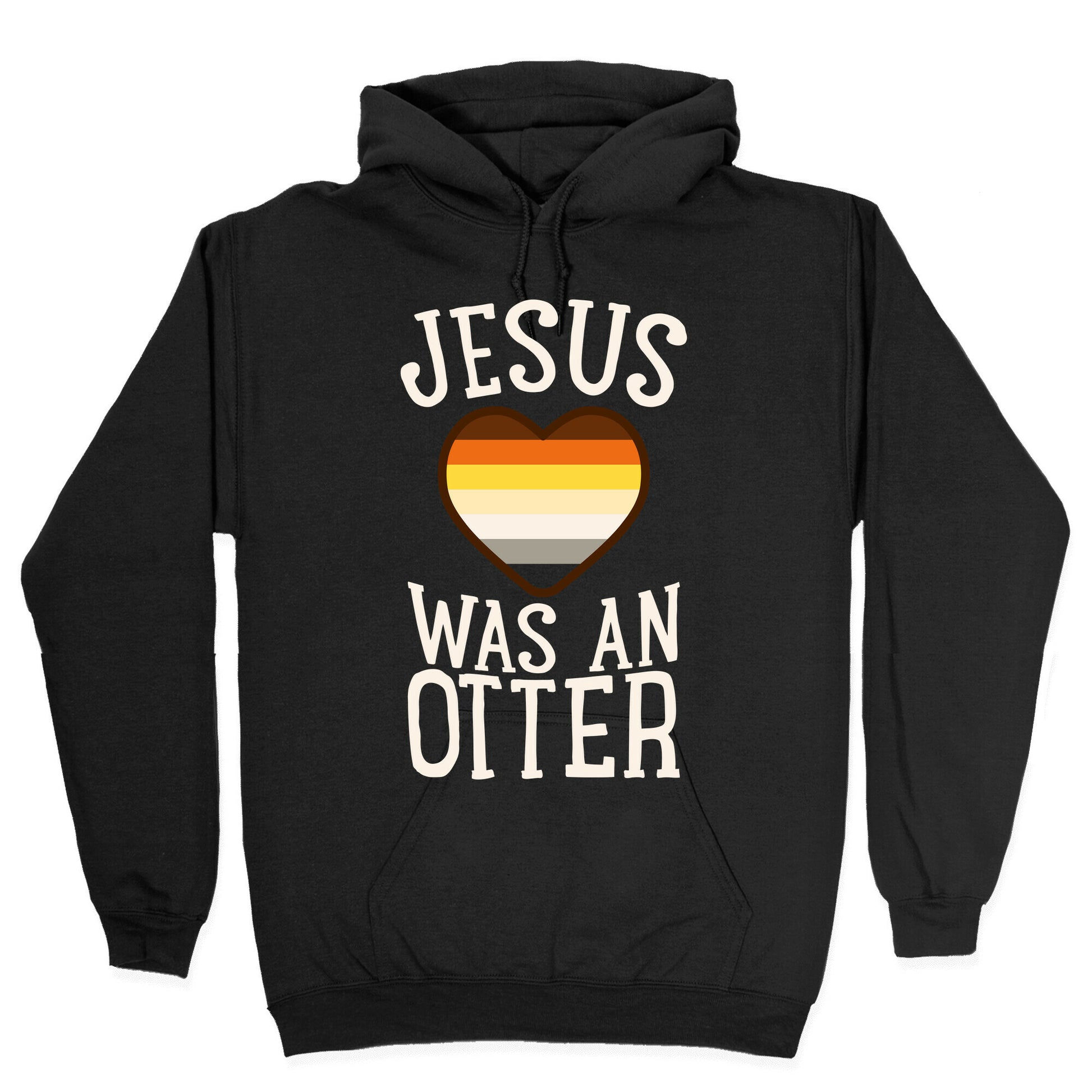 Jesus Was An Otter Hoodie