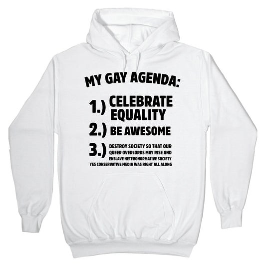 My Gay Agenda Hoodie