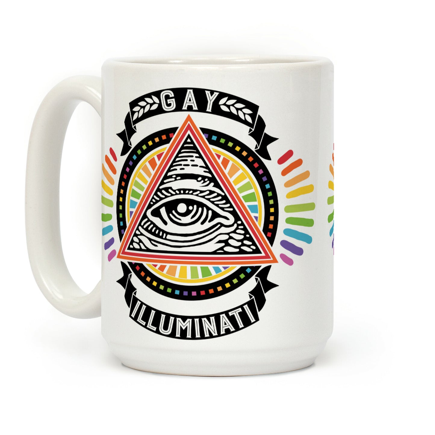 Gay Illuminati Coffee Mug