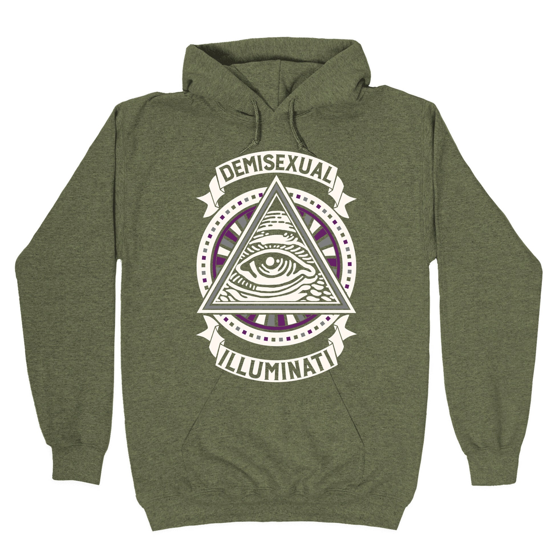 Demisexual Illuminati Hoodie
