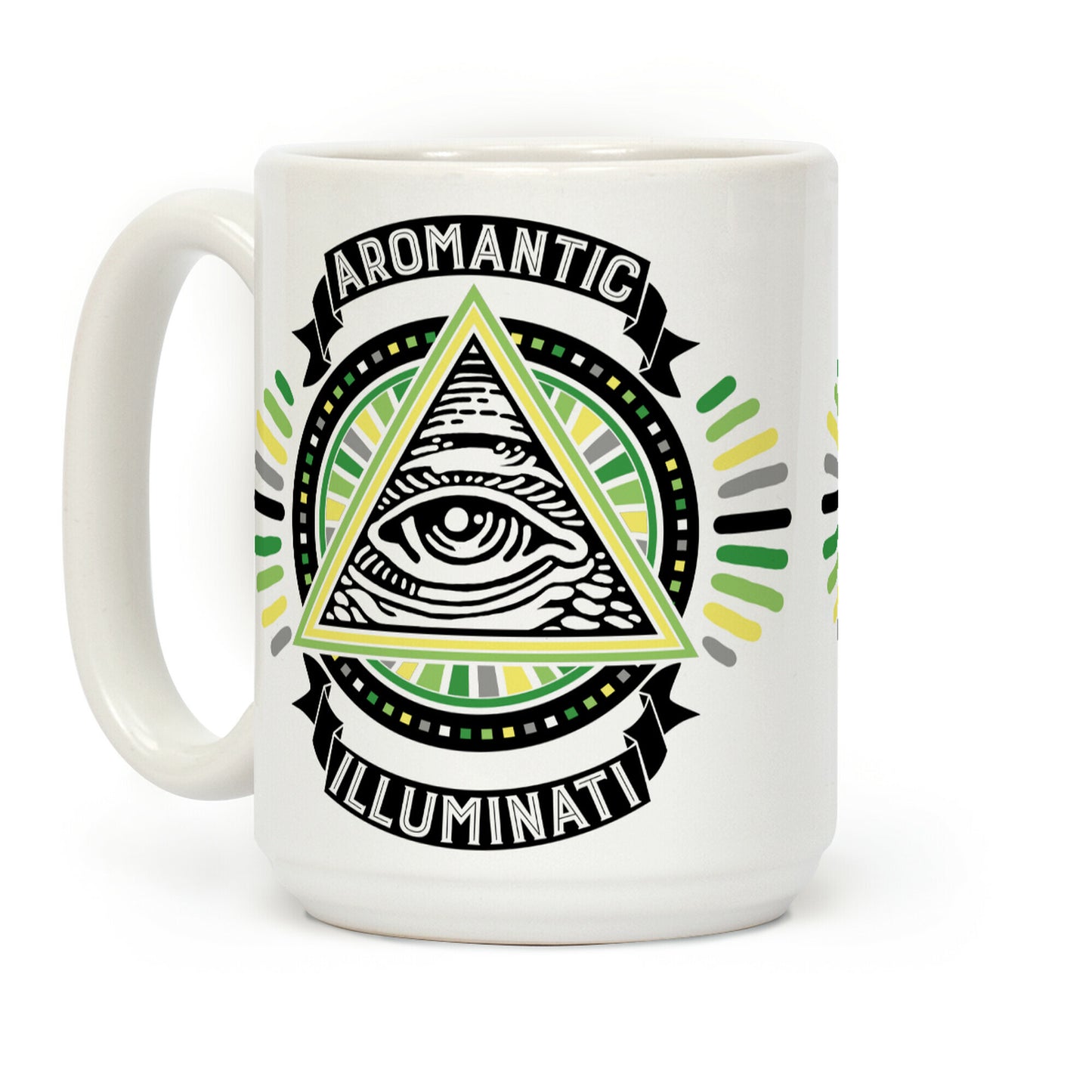 Aromantic Illuminati Coffee Mug