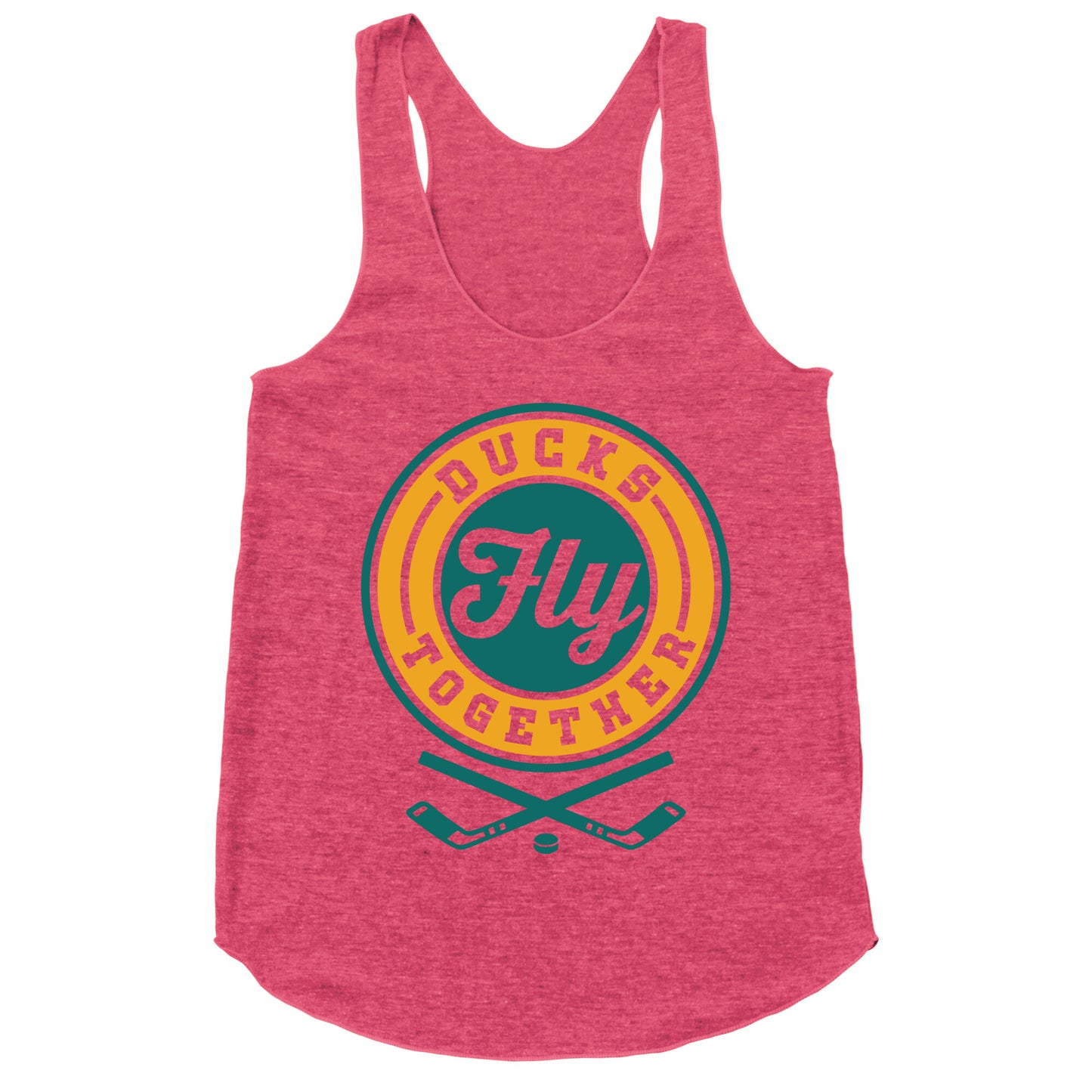 Ducks Fly Together Racerback Tank