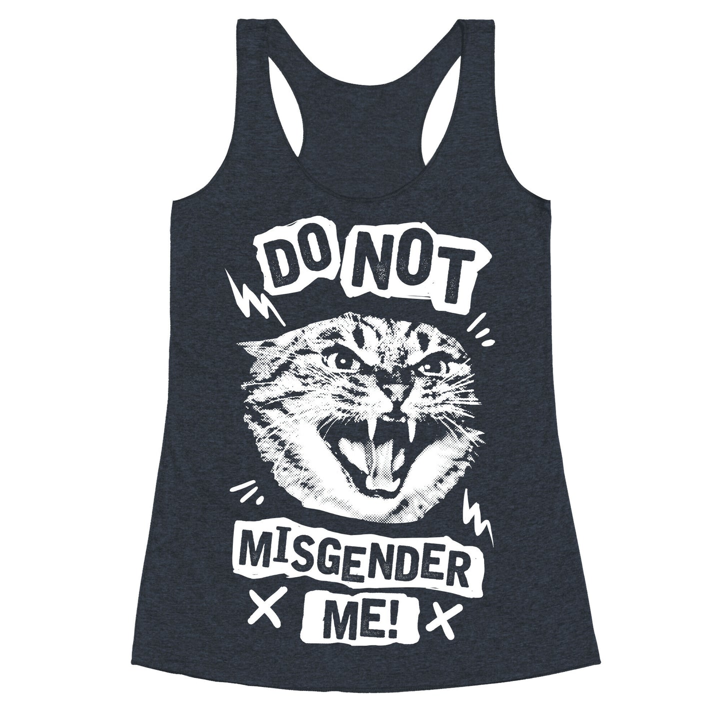 Do Not Misgender Me Racerback Tank