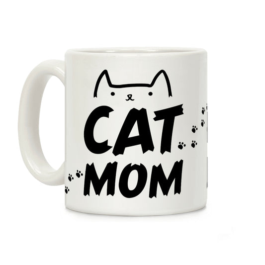 Cat Mom Coffee Mug