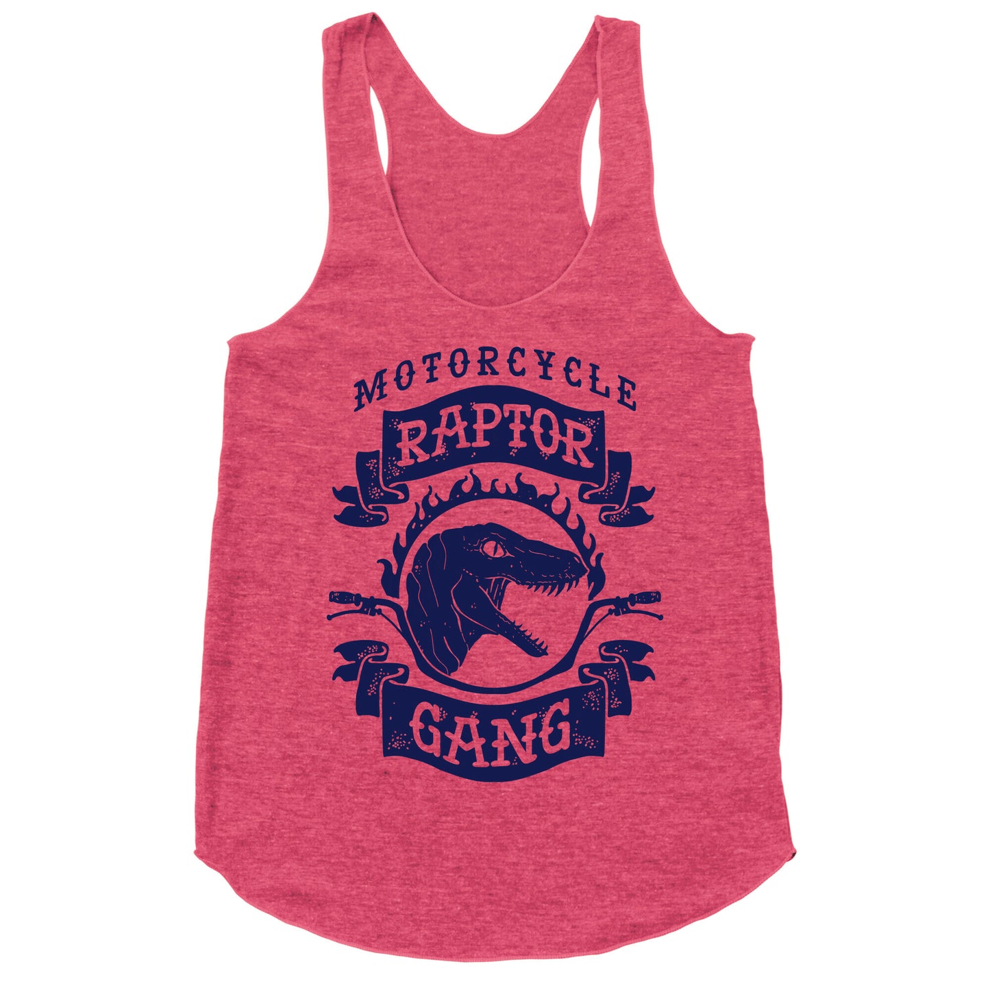Motorcycle Raptor Gang Racerback Tank