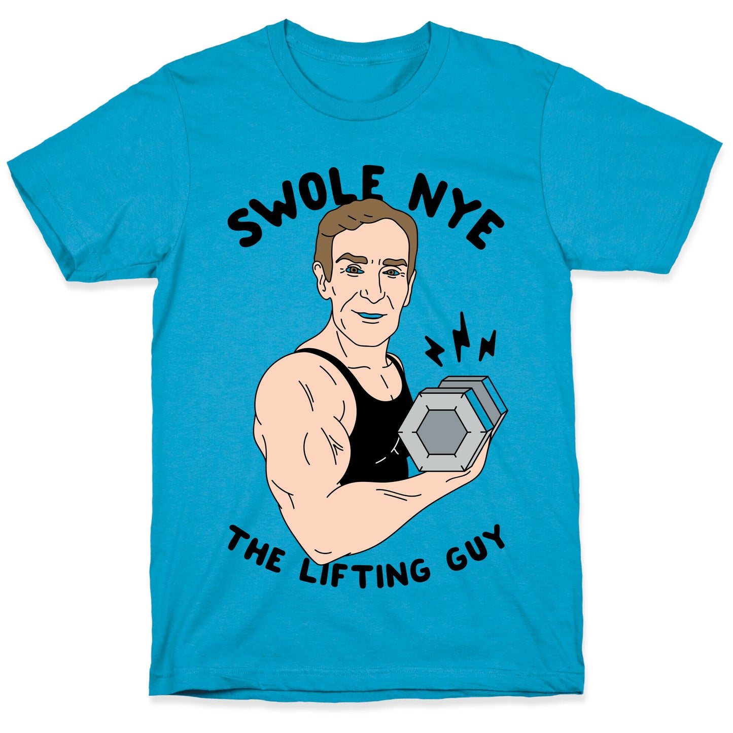 Swole Nye The Lifting Guy Unisex Triblend Tee